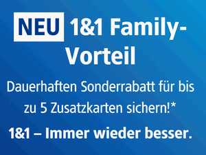 1&1 Familientarife