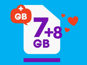 Blau Gutschein Aktion: 8 GB Datenvolumen extra (15 GB) für 6,99 €