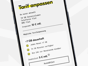 Zum Beitrag: fraenk mit mehr Datenvolumen: 10 GB für 5 € nachbuchen