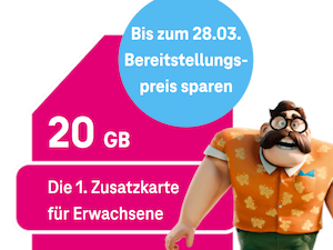 MagentaMobil PlusKarte ohne Bereitstellungspreis MagentaMobil PlusKarte ohne Bereitstellungspreis