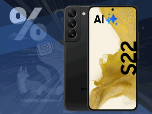 Zum Beitrag: Samsung Galaxy S22 im 9,99 Euro Vertrag für 49 € Zuzahlung dank Trade-In-Sensation