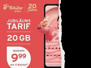 Tchibo MOBIL Jubiläumstarif 2024 Tchibo MOBIL Jubiläumstarif 2024