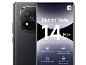 Zum Beitrag: Xiaomi Redmi Note 14 Pro Plus mit Vertrag im Preisvergleich